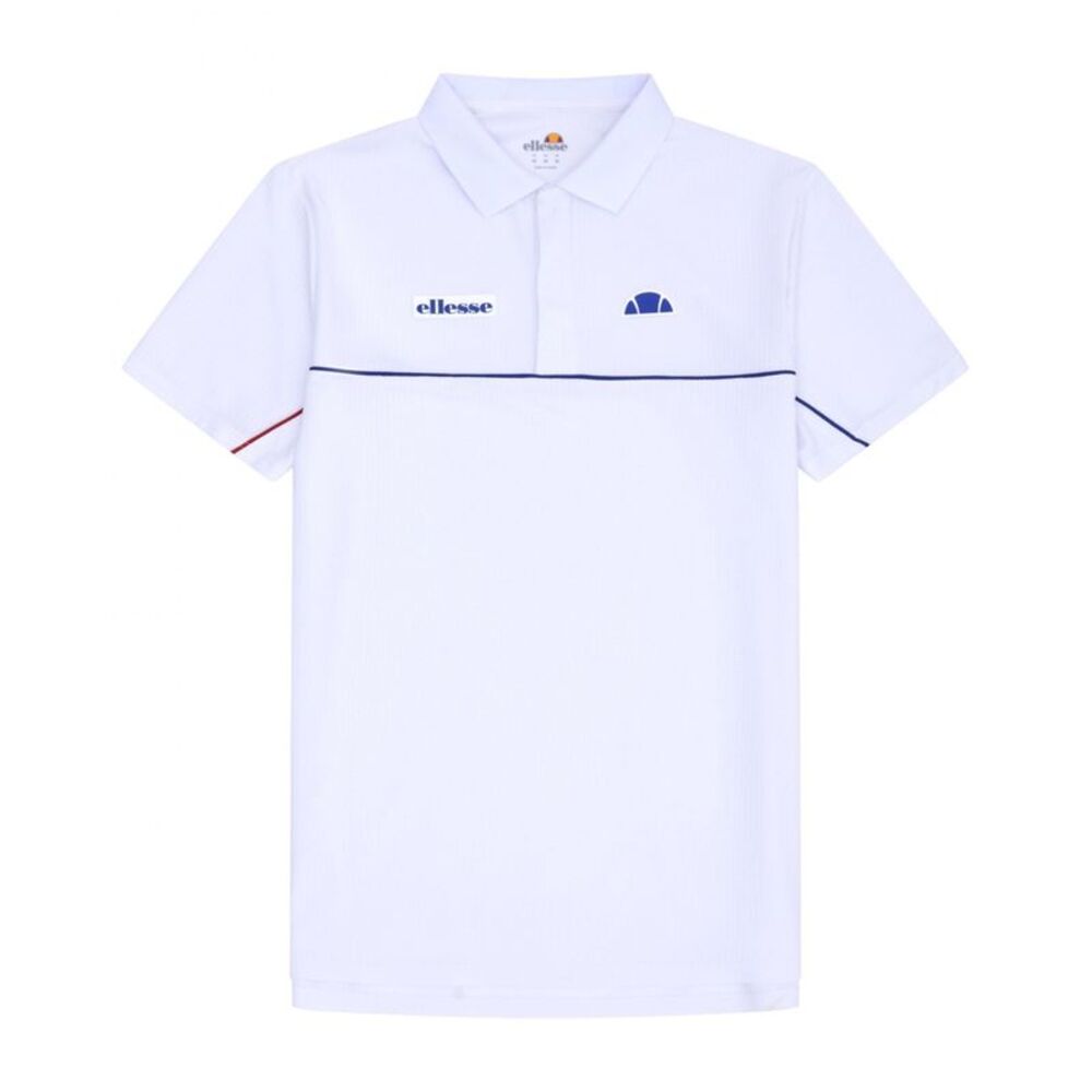 Ellesse Mens Harbour Polo Shirt / White